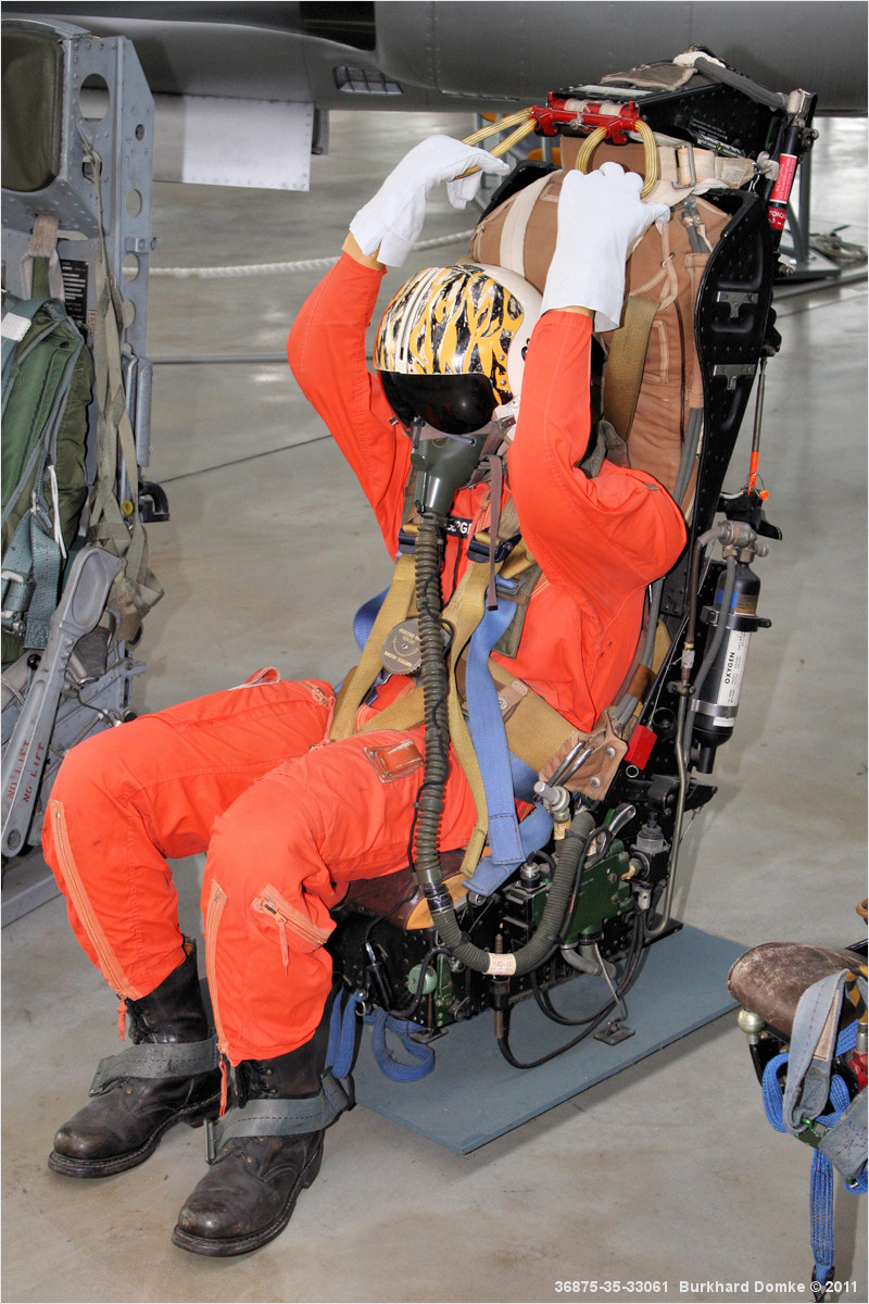 Martin Baker GY5 ejection seat as used in Luftwaffe F-84F Thunderstreaks