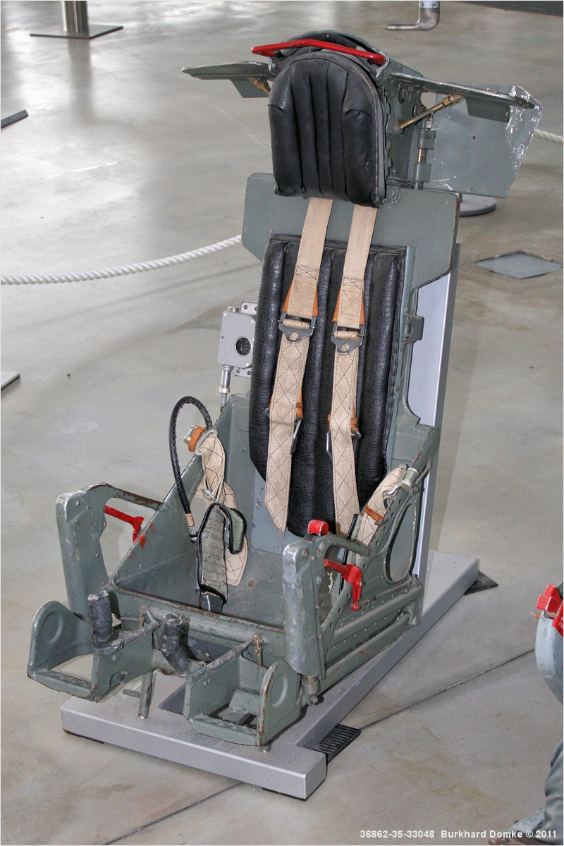 SM-1 ejection seat as used in late MiG-15, MiG-17, and early MiG-19