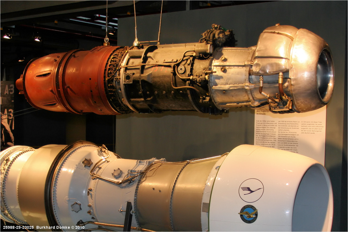 BMW003A jet engine - Deutsches Technikmuseum Berlin