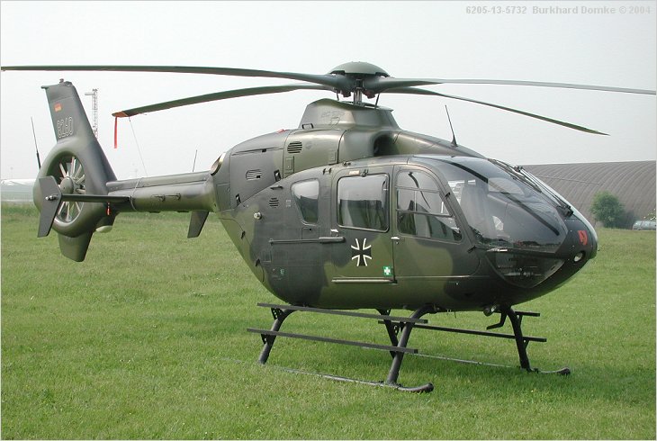 Belgian Helidays 2003 - Eurocopter EC135T1 - Germany Army HFWS