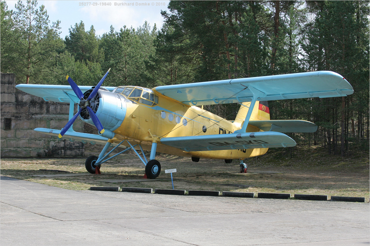 Antonov An-2 s/n DM-SKO Luftfahrt-Museum Finowfurt