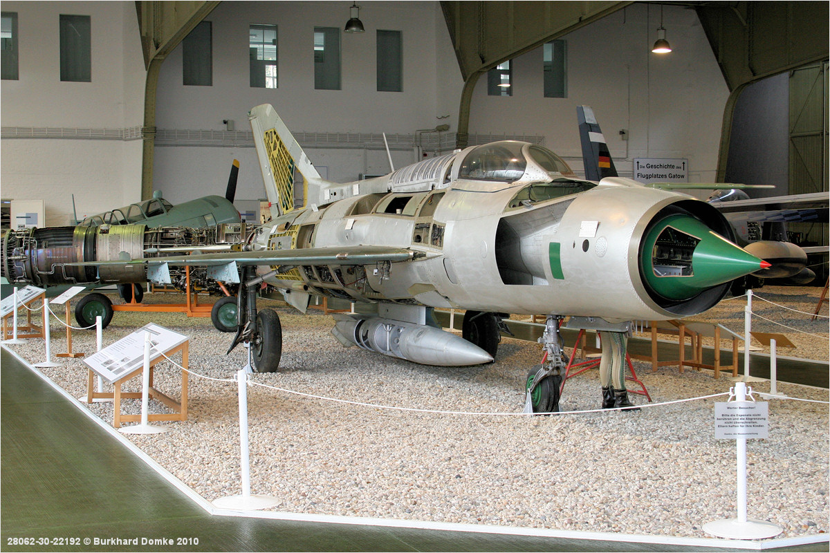 MiG-21PFM Fishbed-F s/n NVA 950 Luftwaffenmuseum