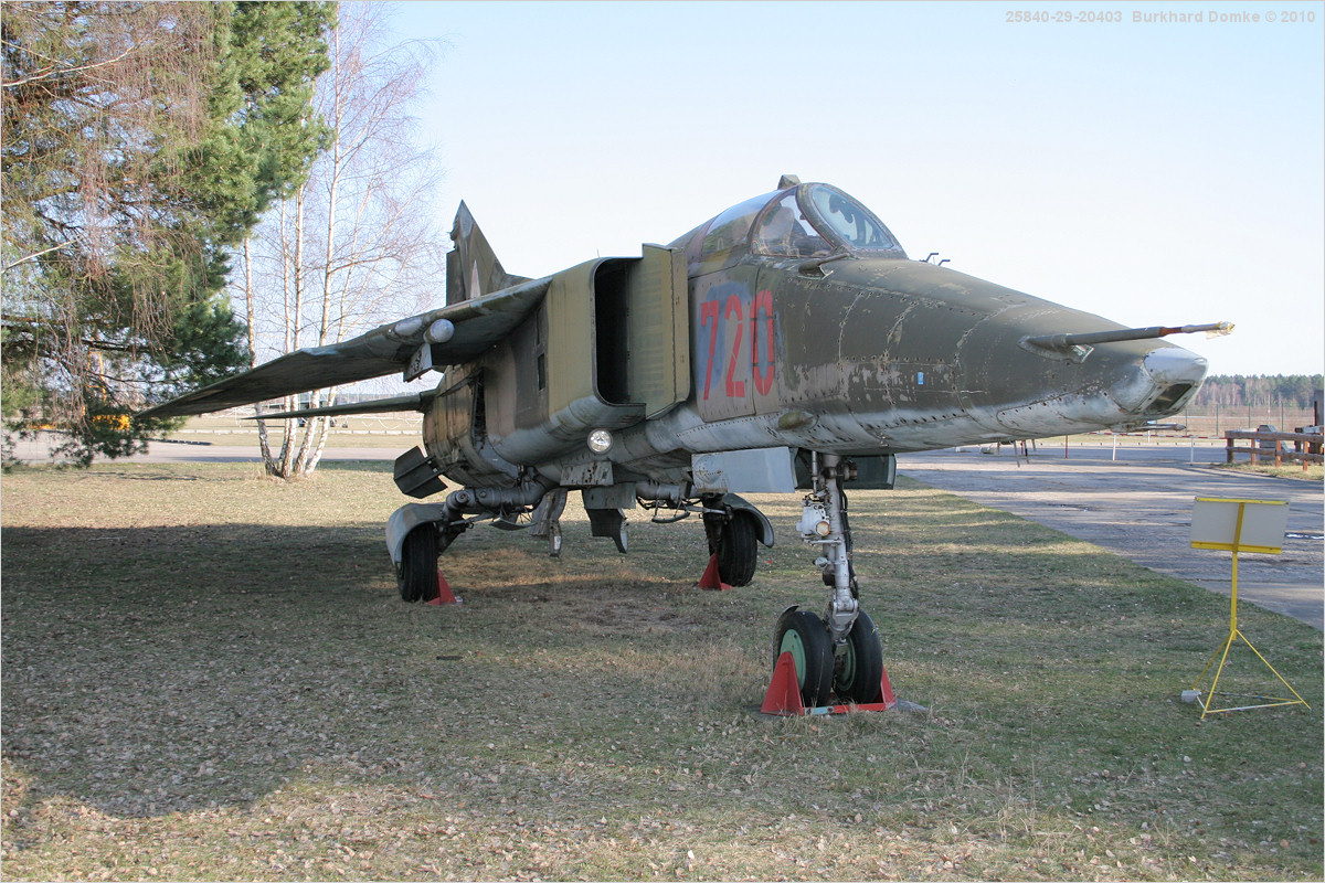 MiG-23BN Luftwaffe 20+55 Luftfahrt-Museum Finowfurt