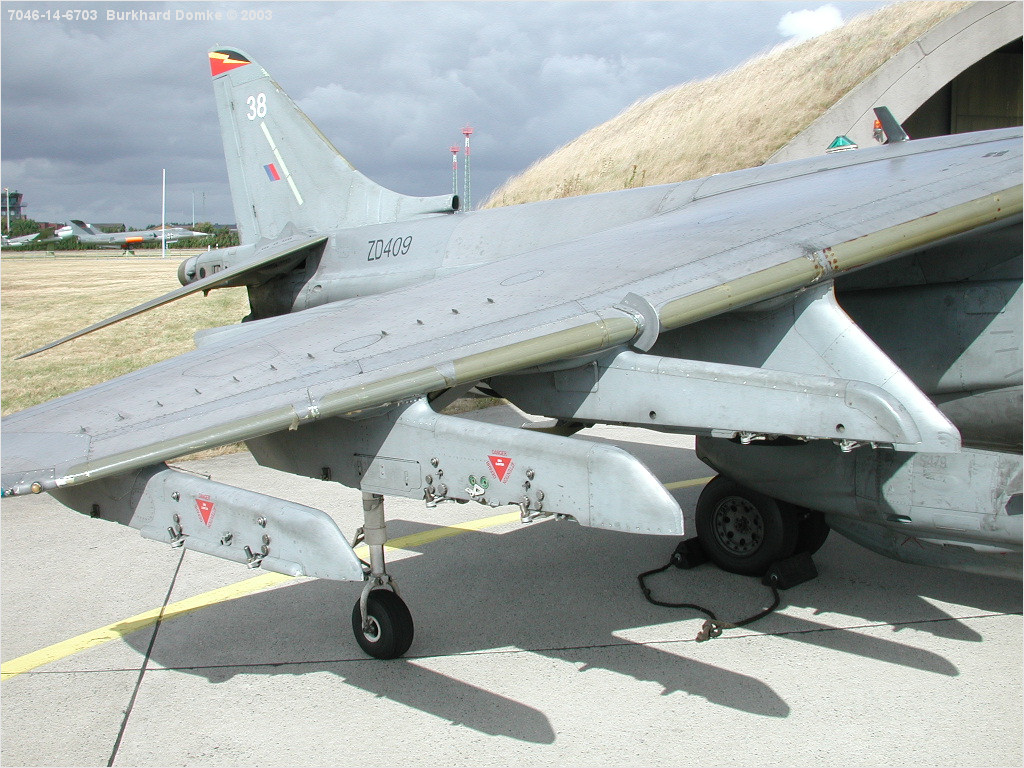 Harrier GR.7 RAF s/n ZD409