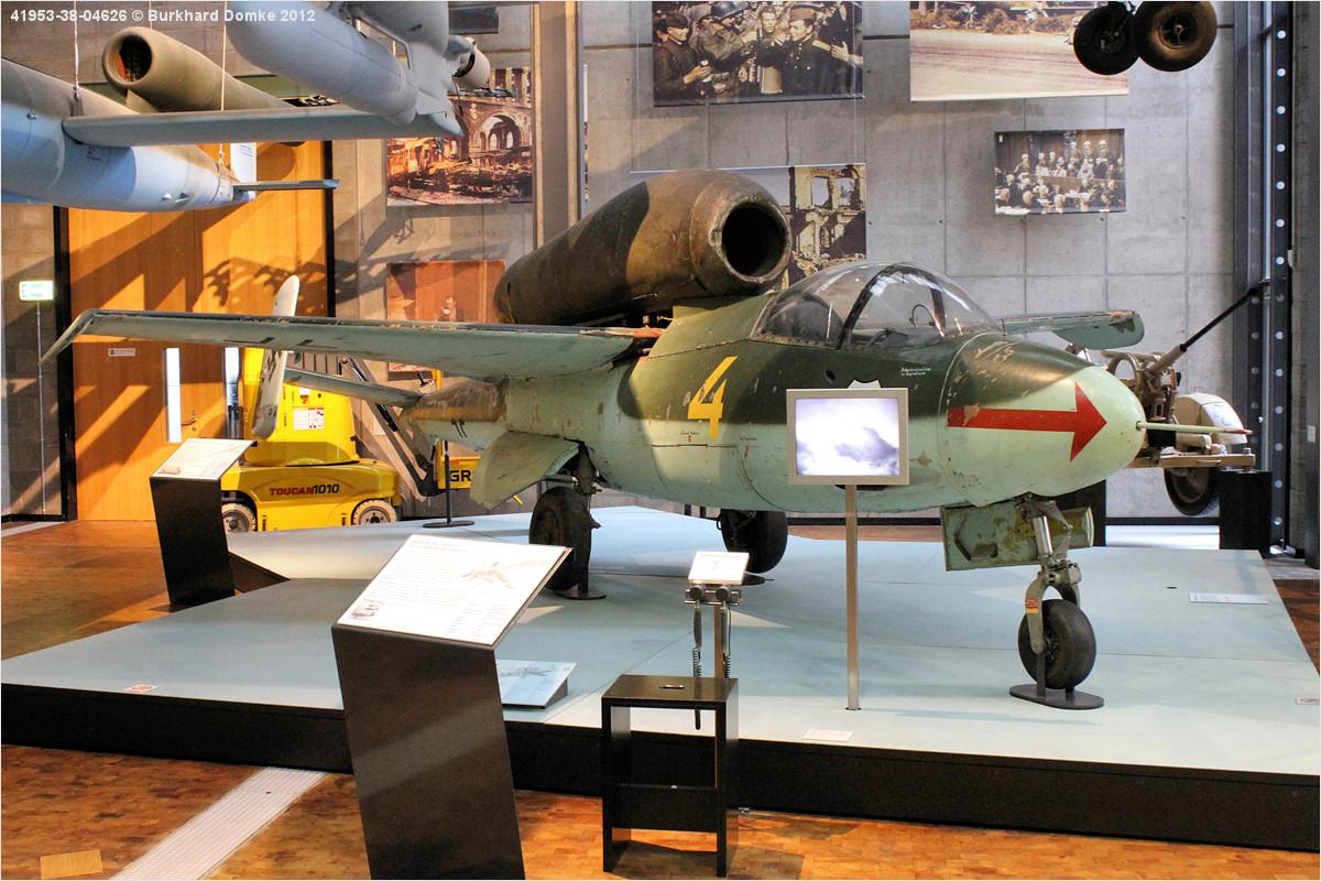 Heinkel He162A-2 WNr 120076 - Deutsches Technikmuseum Berlin