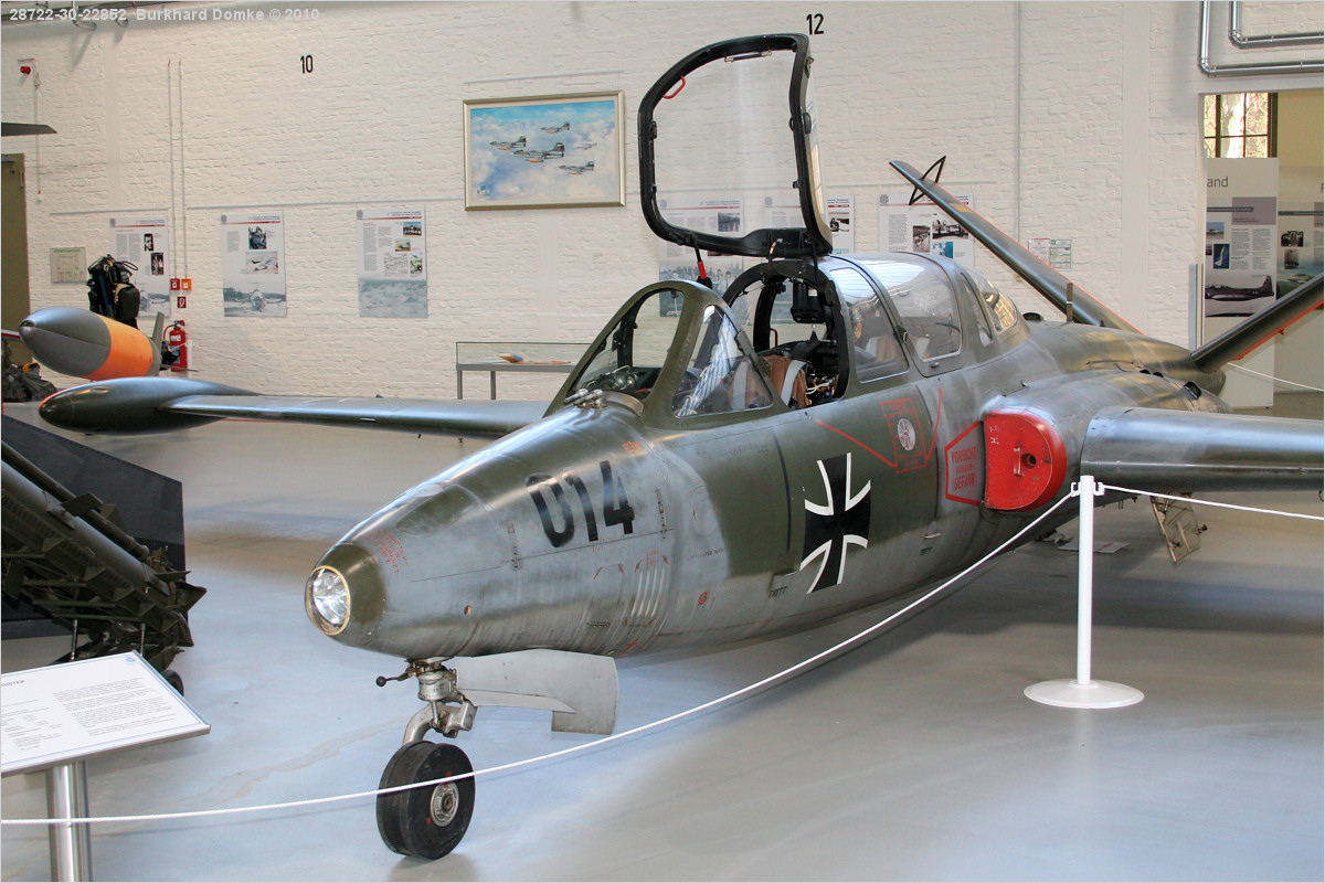 Fouga CM170 Magister Luftwaffe s/n AA+014 Luftwaffenmuseum