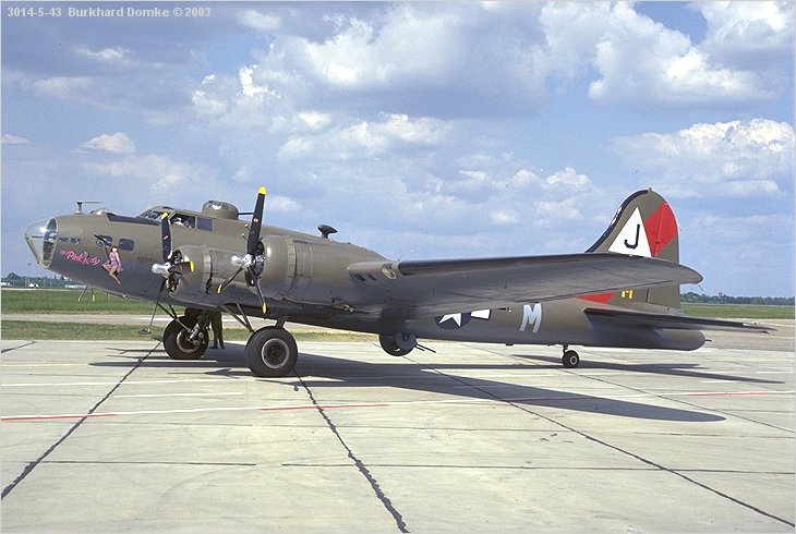 B-17G 'Pink Lady' (F-AZDX alias USAAF 44-8846)