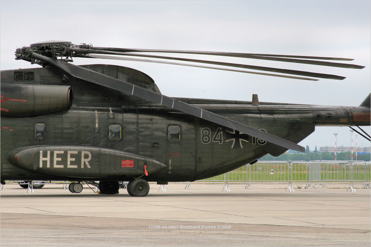 CH-53G s/n 84+13 c/n V65-011 Heeresflieger (German Army) HFWS