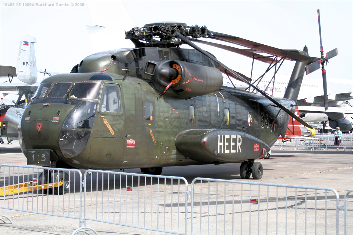 CH-53G s/n 84+13 c/n V65-011 Heeresflieger (German Army) HFWS