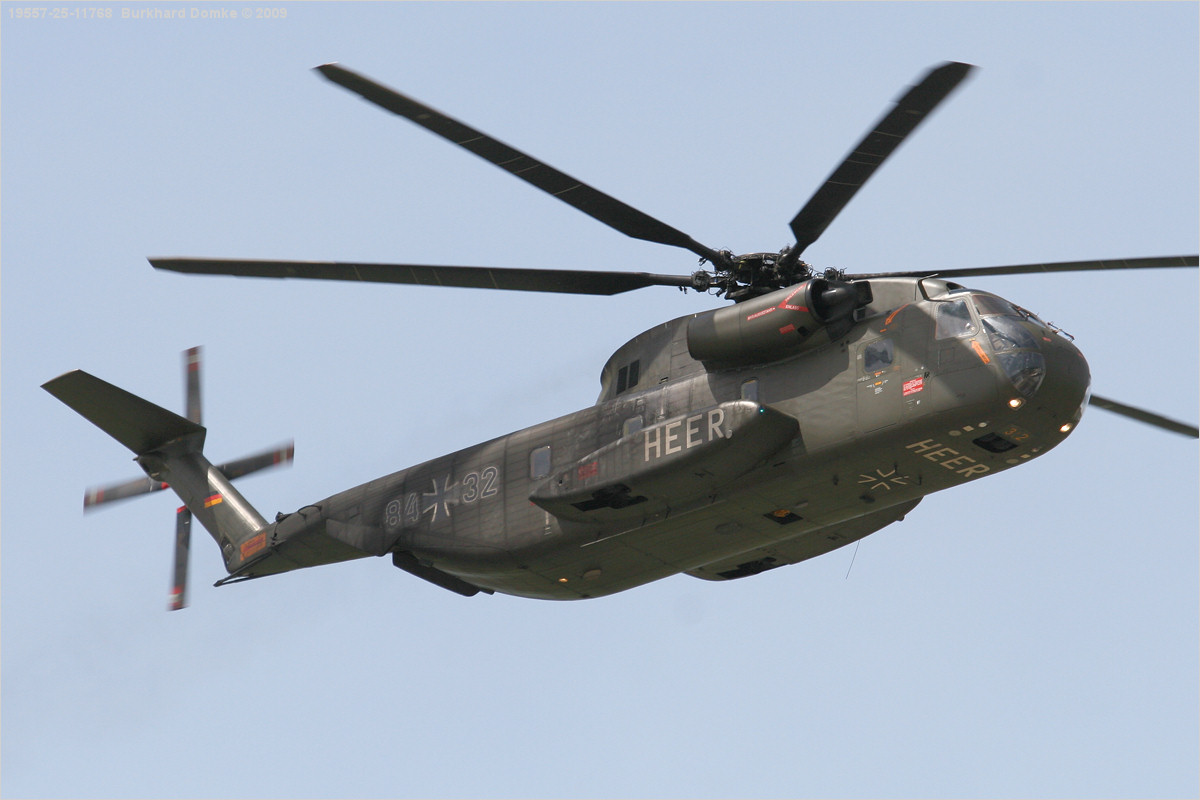 CH-53G s/n 84+32 c/n V65-030 Heeresflieger (German Army) MTHR-25