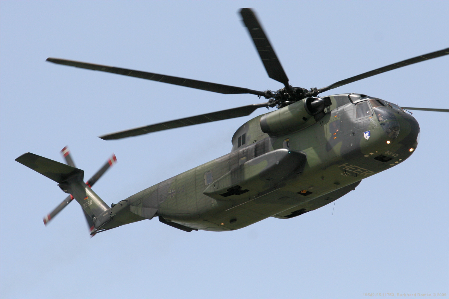 CH-53G s/n 84+43 c/n V65-041 Heeresflieger (German Army) MTHR-25
