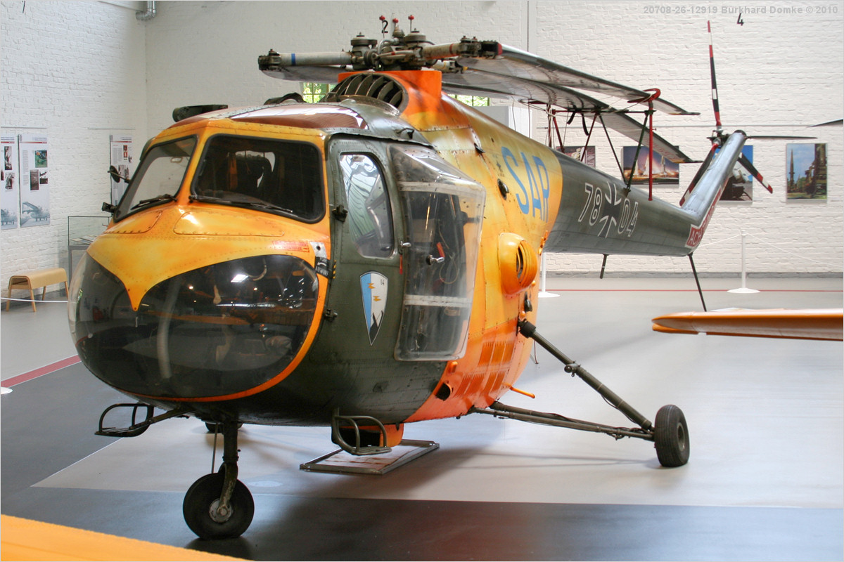 Sycamore Mk.52 s/n 78+04 c/n 13442 Luftwaffenmuseum Berlin-Gatow
