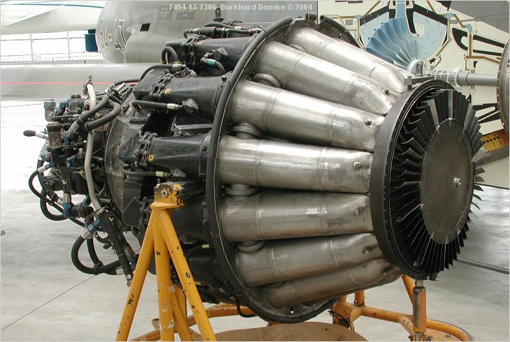 Allison J33-A-35 turbojet as used in T-33A trainer aircraft