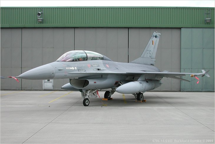 Eggebek Open House 2003 - F-16B Block 1 - Belgian Air Force 2 Wing