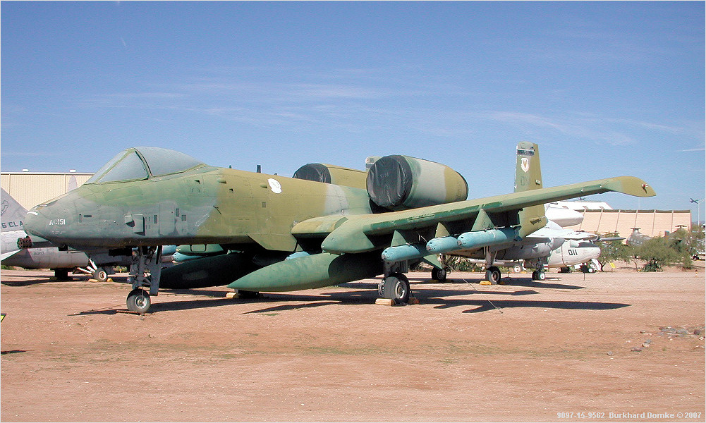 Fairchild A-10A Thunderbolt II - USAF s/n 75-0298
