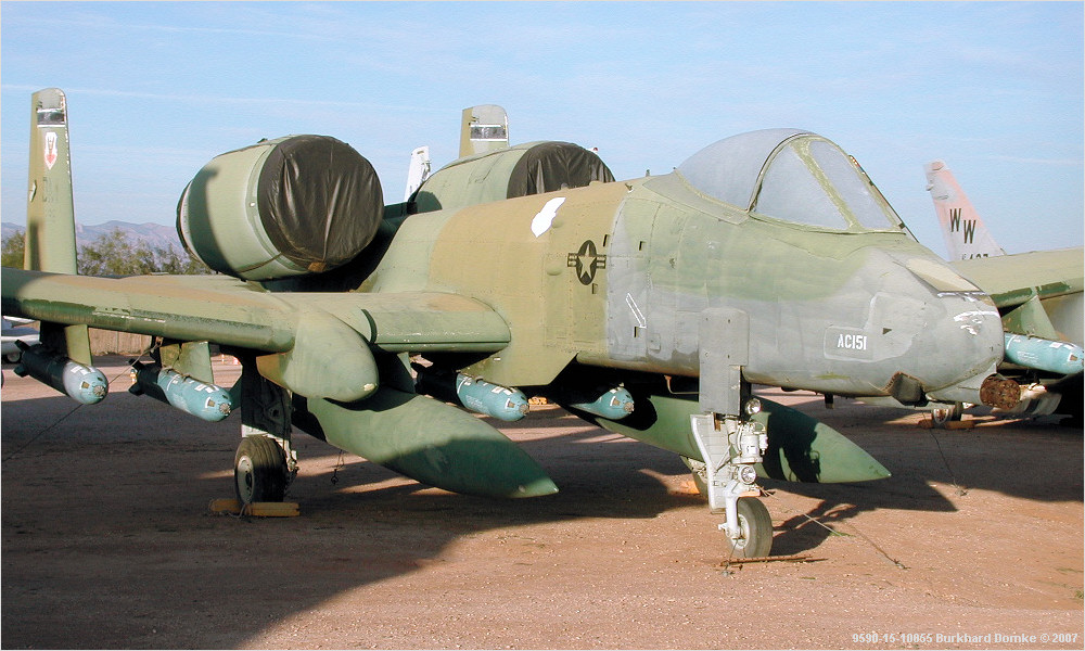 Fairchild A-10A Thunderbolt II - USAF s/n 75-0298